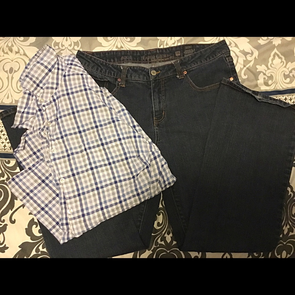 Faded Glory/Women Within casual outfit